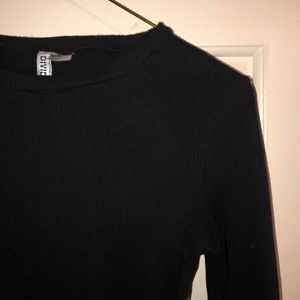 H&M Long sleeved ribbed top